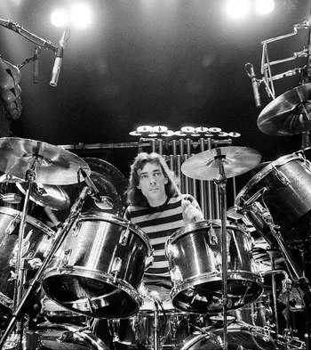 Rush stieg mit Neil Peart in den 1980er Jahren zur Supergroup auf (©Andrew MacNaughtan) 