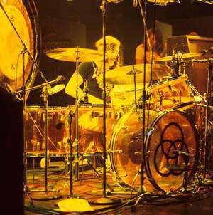Sorgte für einen Popularitätsschub von Acryl Drums: Led Zeppelins John Bonham