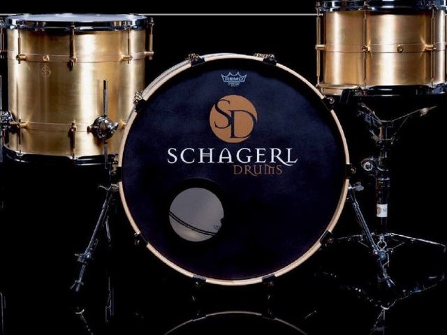 schagerl drums classic brass kit
